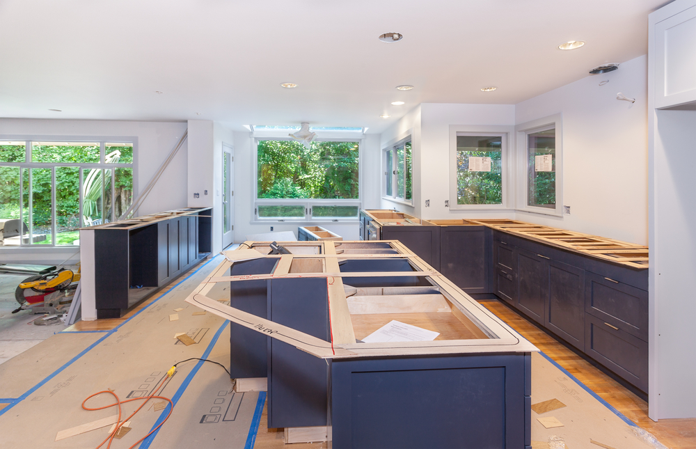 Remodelers work
