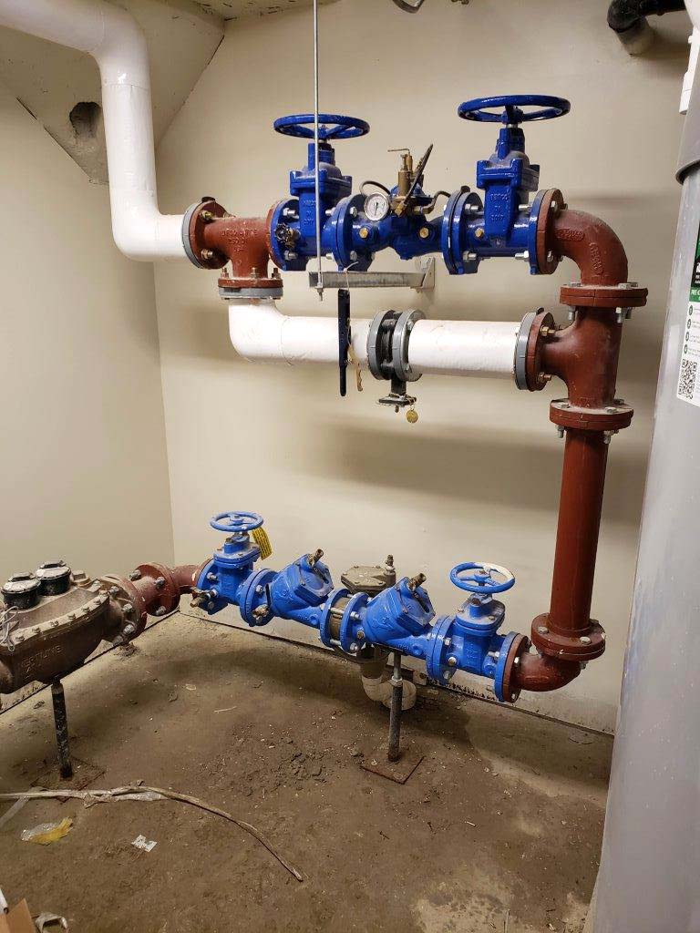 Plumbing work